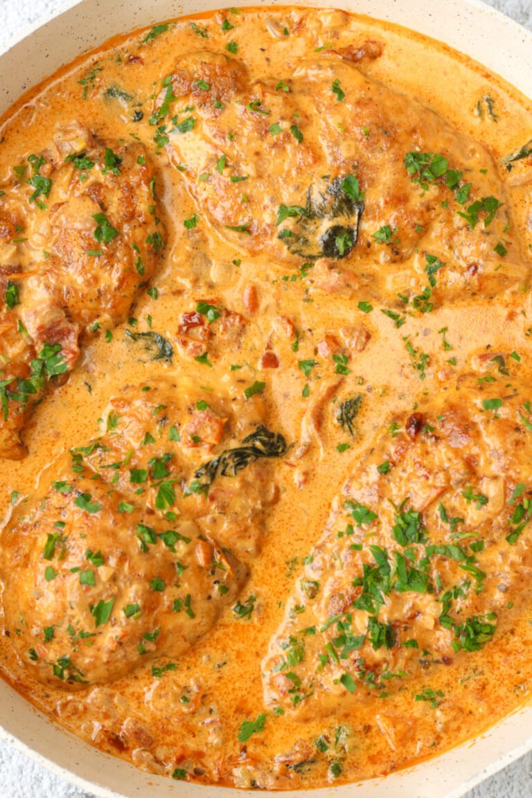 One-Pan Creamy Parmesan Tuscan Chicken | Good Food Discoveries