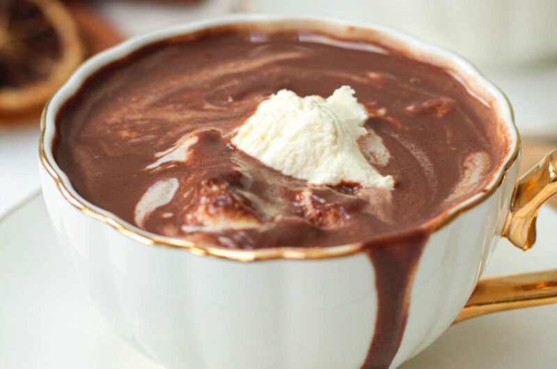 Authentic French Hot Chocolate