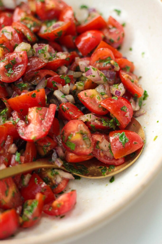 easy Moroccan tomato salad
