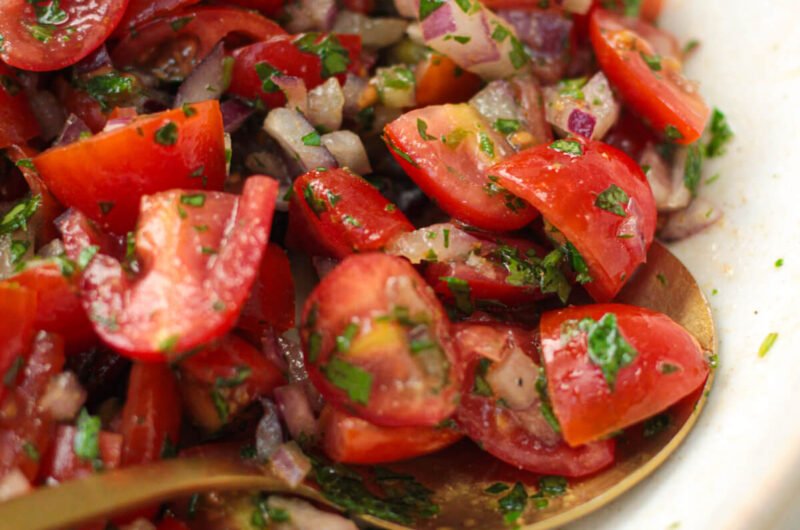 Easy Moroccan Tomato Salad