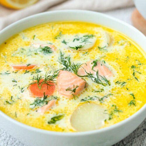 Easy Finnish Salmon Soup