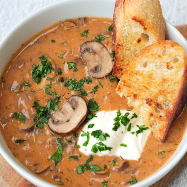 Hungarian mushroom soup