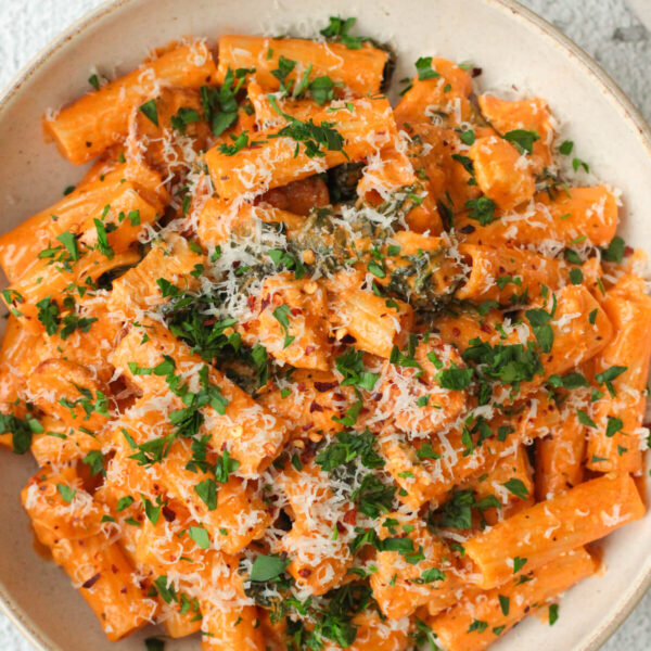 creamy chicken chorizo pasta