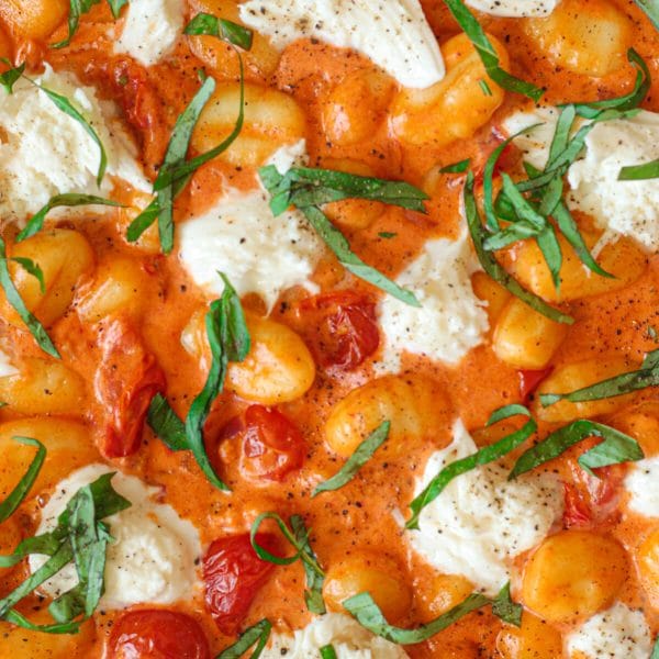 one pan creamy tomato gnocchi