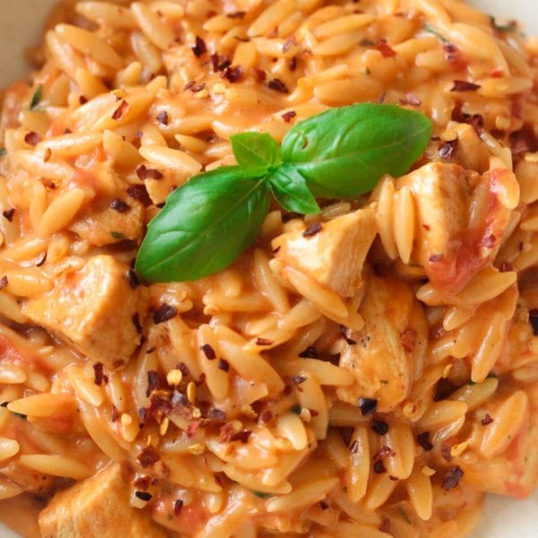 one pan chicken orzo