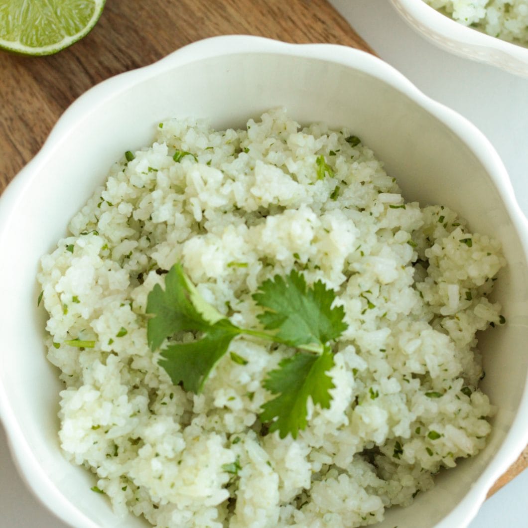 Easy Cilantro Coconut Rice