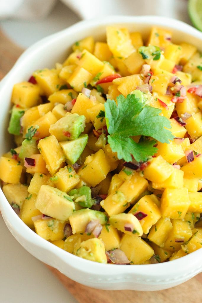 easy mango salsa