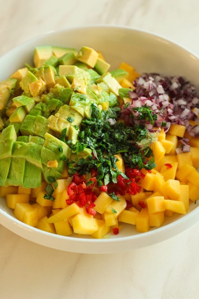 easy mango salsa