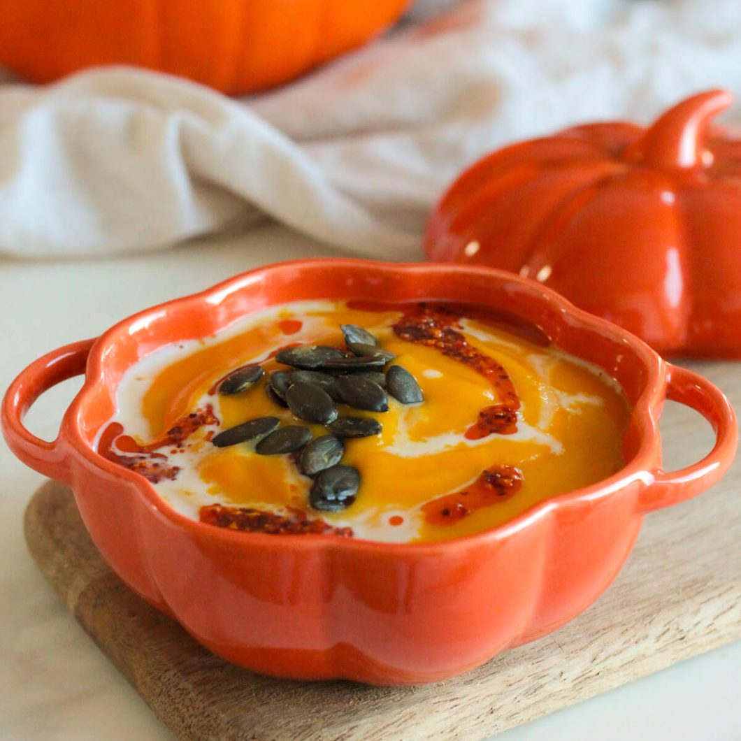 Creamy Roasted Pumpkin Soup